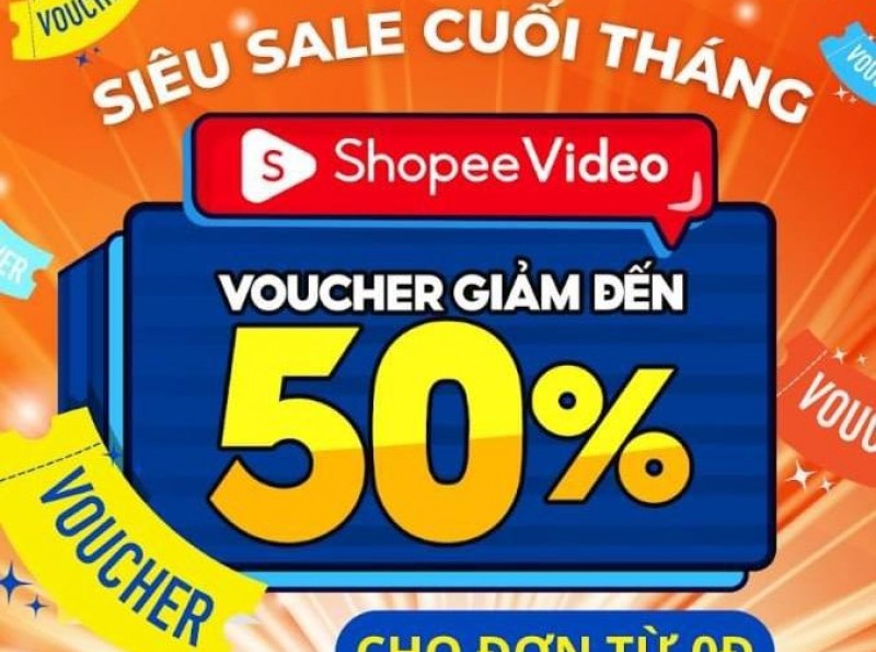 Xem video, rinh ngay voucher mua sắm cực đã