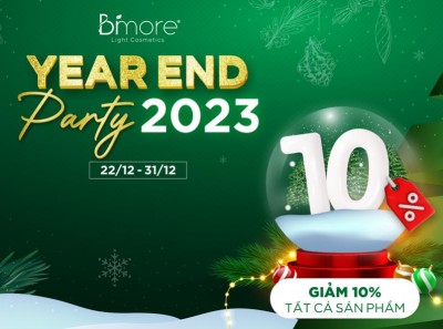 Bimore Year End Party: Chương trình khuyến mãi được mong chờ nhất trong năm