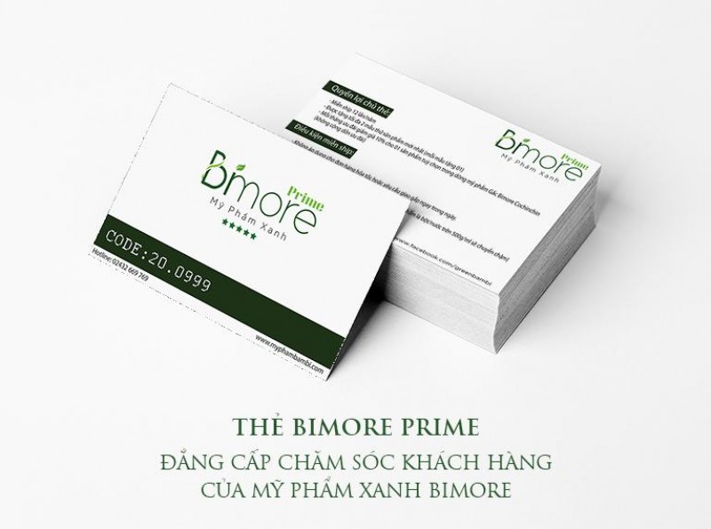 Mỹ phẩm xanh Bimore ra mắt thẻ thành viên Bimore Prime với nhiều quyền lợi trong cả năm 2020