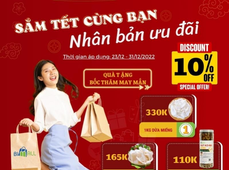 Sắm Tết cùng bạn - Nhân bản ưu đãi 