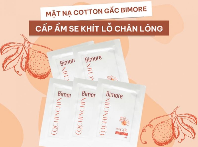 Thử thách 7 ngày đắp Mặt nạ cotton Gấc Bimore của mình sẽ như thế nào?