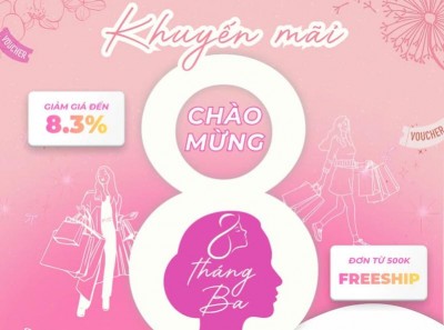 Chào mừng 8/3: Bimore gửi ưu đãi đến khách hàng