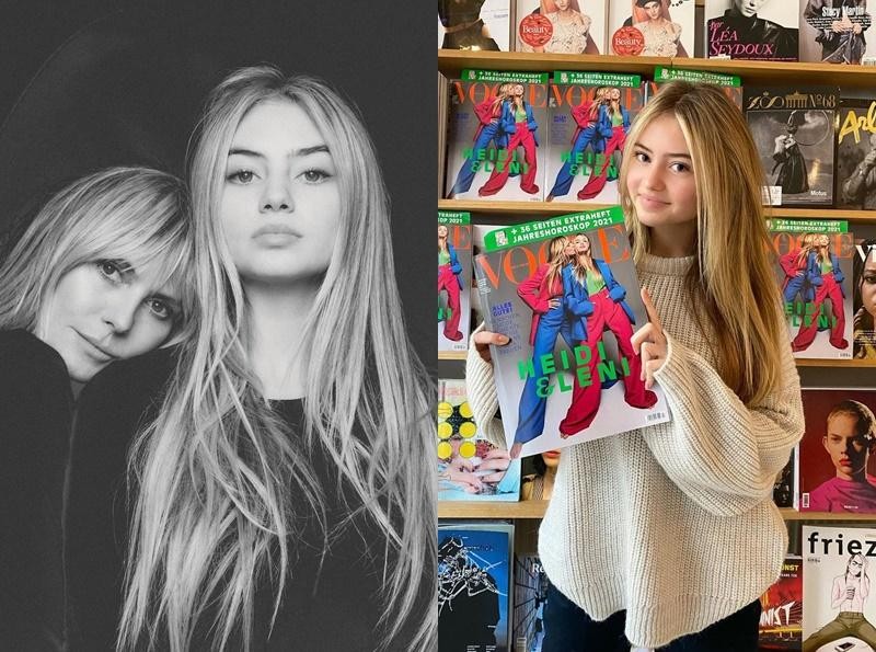 Con gái siêu mẫu Heidi Klum ra dáng "hổ phụ sinh hổ tử" ở tuổi 16 