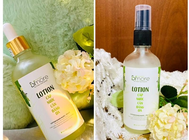 Lotion cấp nước cân bằng da của Bimore: Bảo bối cứu cánh cho làn da khô đỏng đảnh