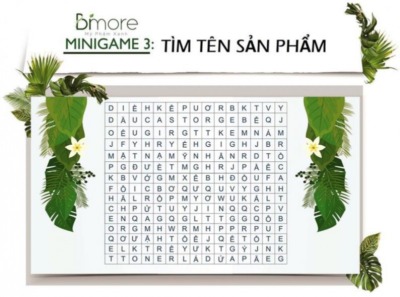   #Minigame Bambi số 03 - TÌM TÊN SẢN PHẨM