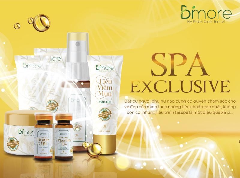 Mỹ phẩm xanh Bambi ra mắt dòng sản phẩm Spa Exclusive