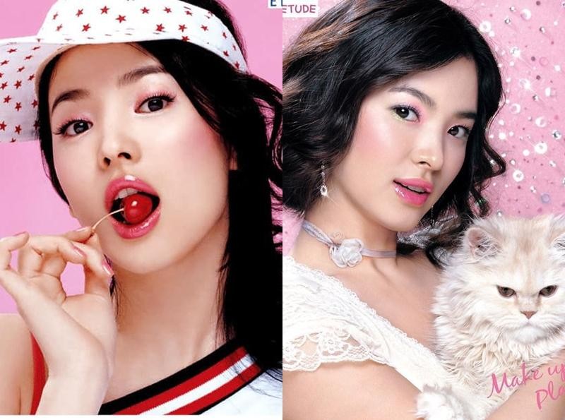 Không hổ danh "nữ hoàng quảng cáo", kiểu make-up 20 năm trước chẳng thể làm khó Song Hye Kyo được