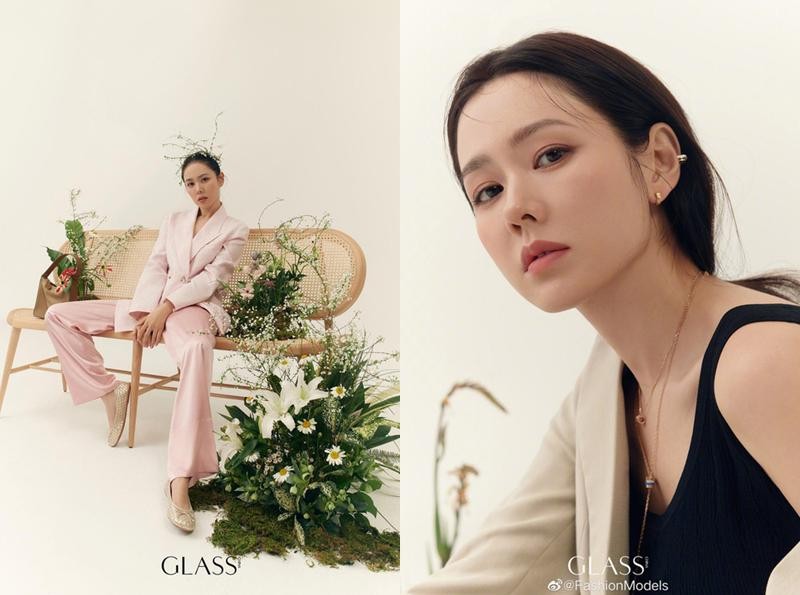 Son Ye Jin "đẹp hơn hoa" trong bộ ảnh mới trên tạp chí Glass 