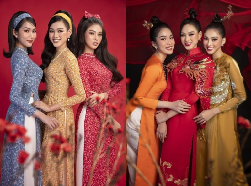 Top 3 Hoa hậu Việt Nam 2020 hóa thành giai nhân tân thời trong tà áo dài phong cách retro 