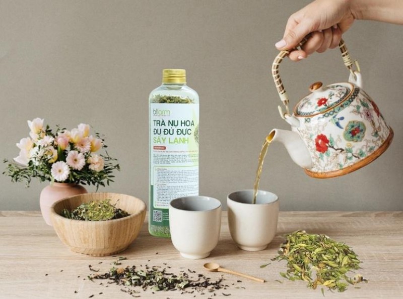 Trà nụ hoa đu đủ đực sấy lạnh Bimall: Bí quyết khỏe đẹp từ thiên nhiên