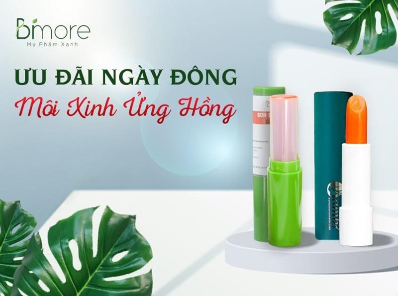 Ưu đãi ngày đông - Ửng hồng môi xinh 