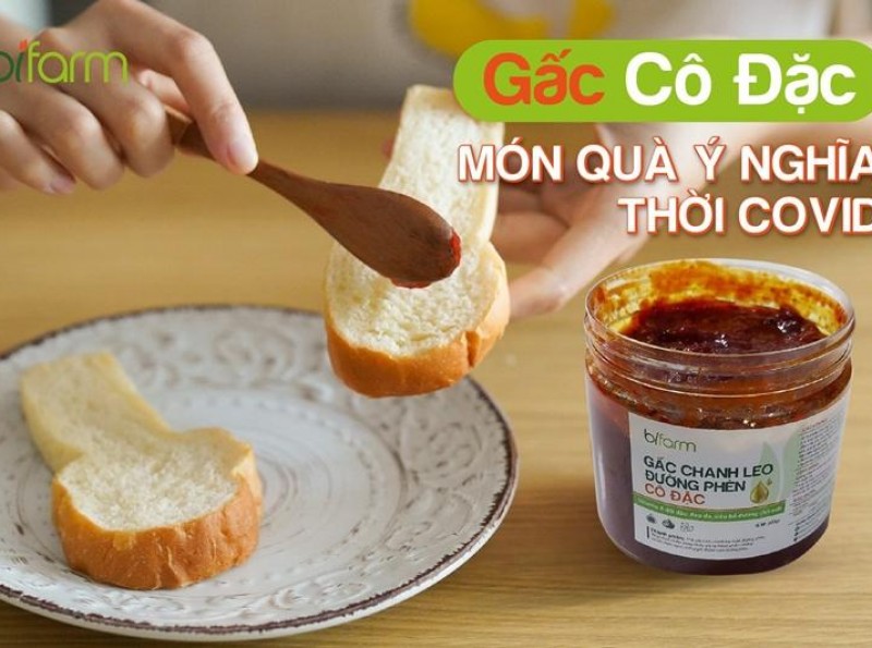 Gấc cô đặc - Món quà ý nghĩa thời Covid 